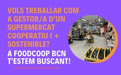 Oferta de feina: gestió de botiga