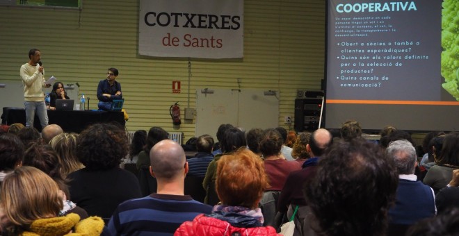 El supermercat cooperatiu aterra a Barcelona