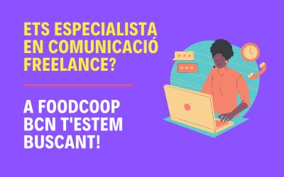 Oferta de feina: especialista en comunicació freelance
